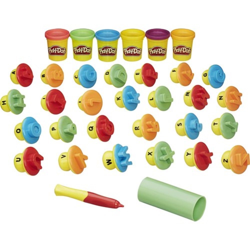 Oyun Hamuru ve Slime, Play-Doh, Play-Doh Harfleri Ve Kelimeleri Öğreniyorum Oyun Hamuru Seti B3407