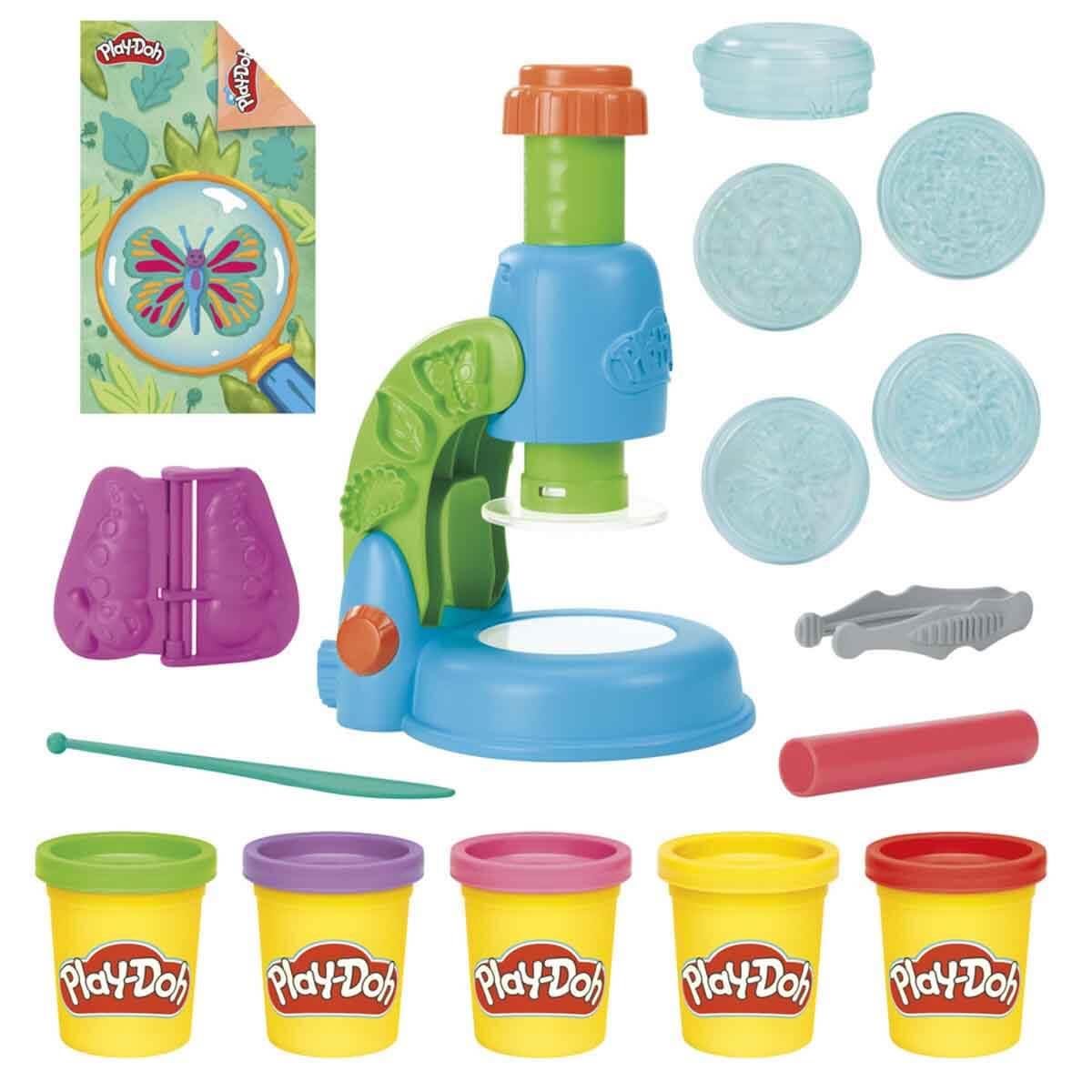 Oyun Hamuru ve Slime, Play-Doh, Play-Doh Işıklı Mikroskop Oyun Seti G0494