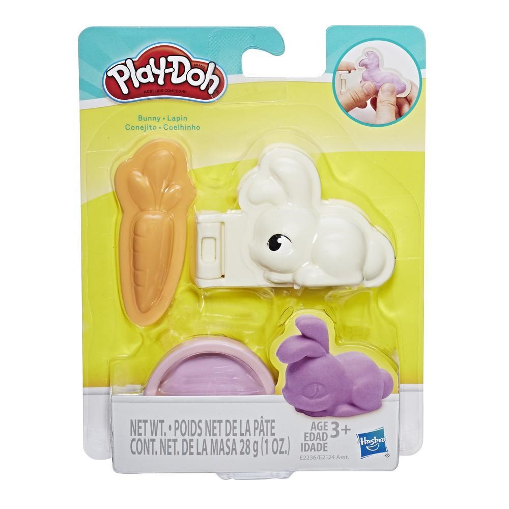 Oyun Hamuru ve Slime, Play-Doh, Play Doh Mini Hayvan Araçları E2124 E2236 Tavşan