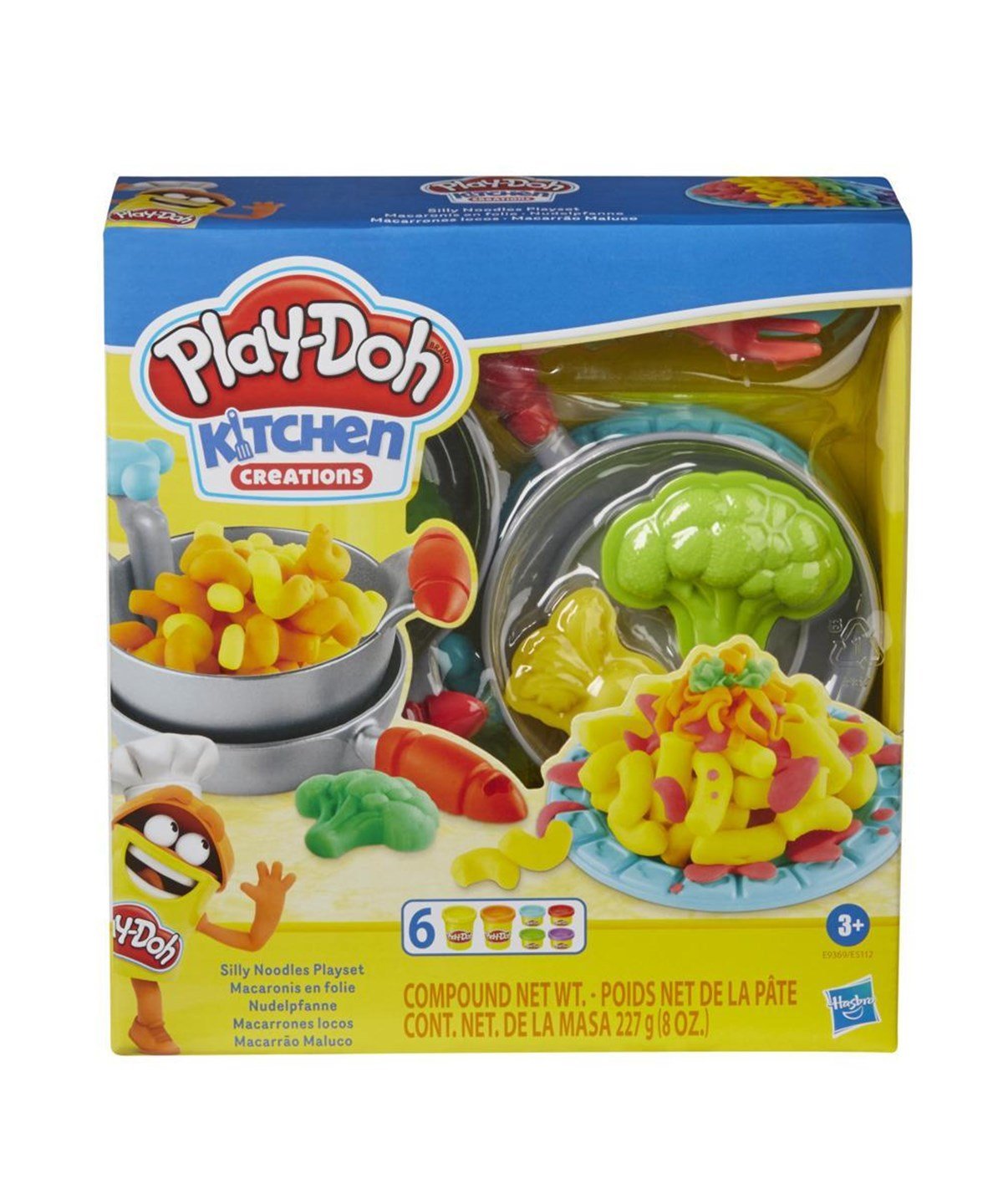 Oyun Hamuru ve Slime, Play-Doh, Play Doh Mutfak Atölyesi Makarna Seti E5112 E9369
