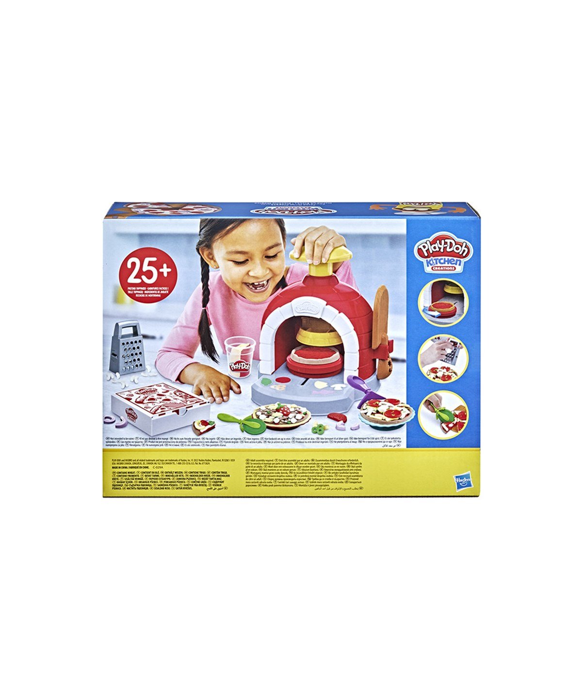 Oyun Hamuru ve Slime, Play-Doh, Play Doh Pizza Fırını F4373 Oyun Hamuru Seti