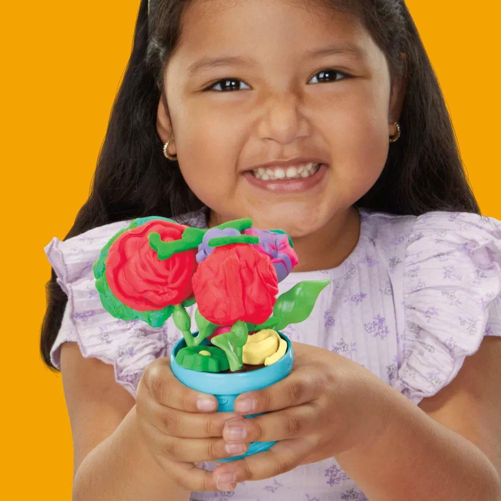 Oyun Hamuru ve Slime, Hasbro, Play Doh Renkli Çiçekler Botanik Oyun Seti G0492