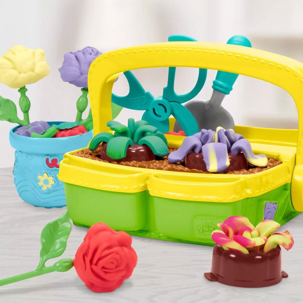 Oyun Hamuru ve Slime, Hasbro, Play Doh Renkli Çiçekler Botanik Oyun Seti G0492