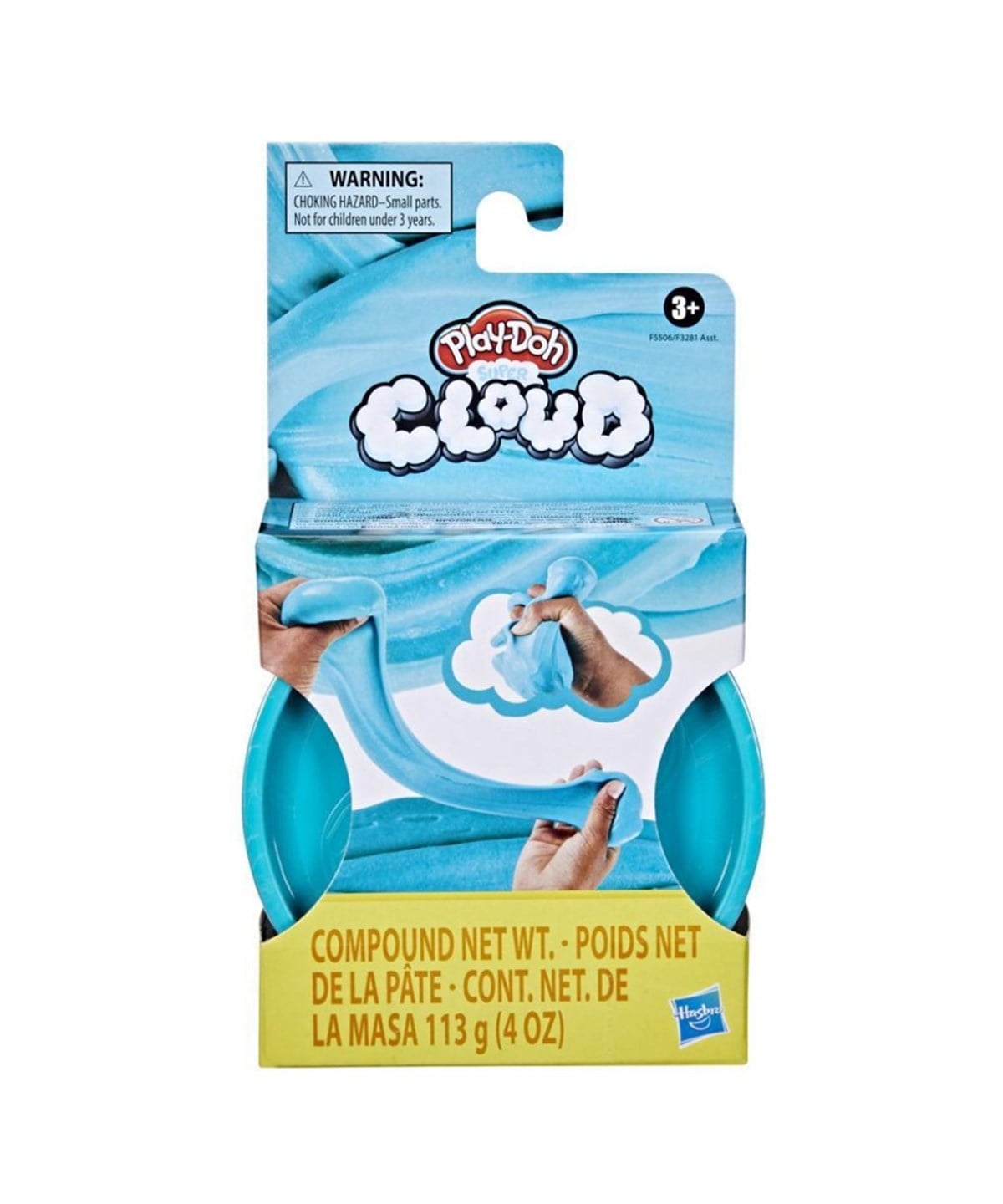 Oyun Hamuru ve Slime, Play-Doh, Play Doh Super Cloud Bulut Hamur F3281 F5506 Deniz Mavisi