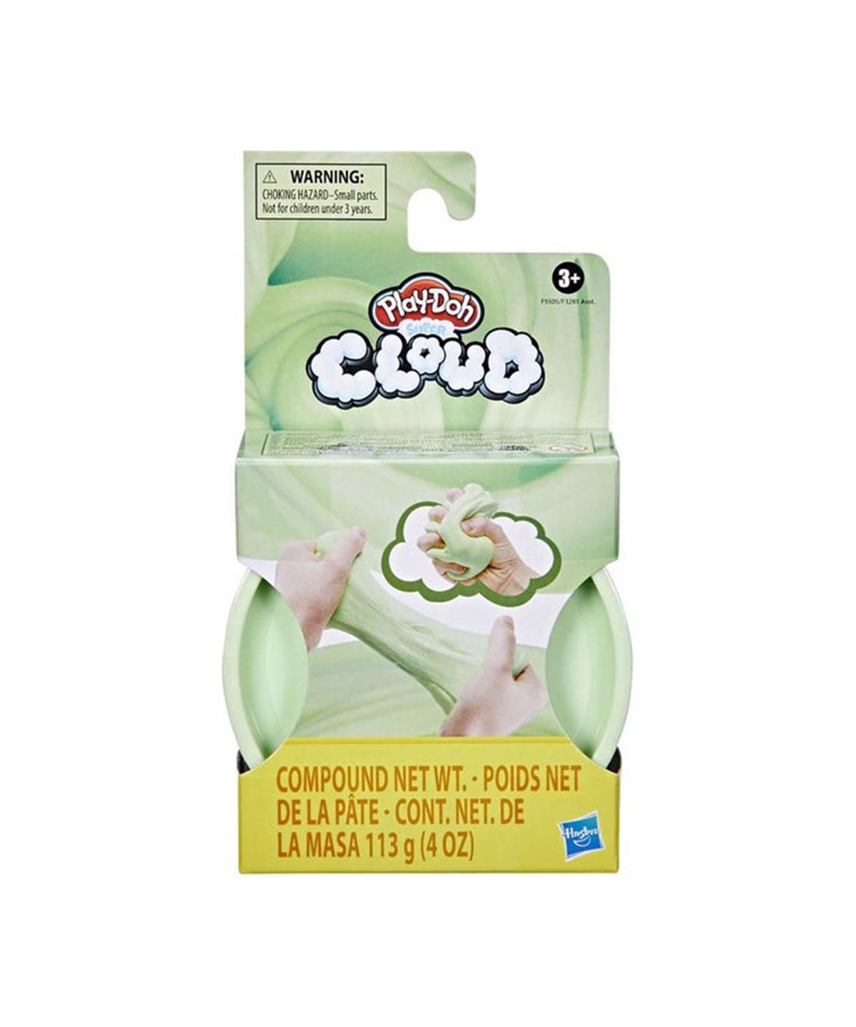 Oyun Hamuru ve Slime, Play-Doh, Play Doh Super Cloud Bulut Hamur F3281 F5505 Yeşil