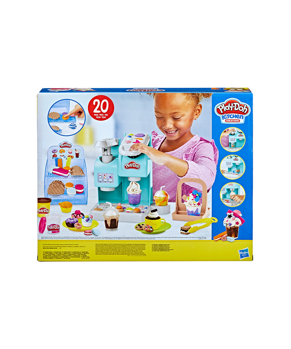 Oyun Hamuru ve Slime, Play-Doh, Play Doh Süper Renkli Kafe Oyun Seti F5836