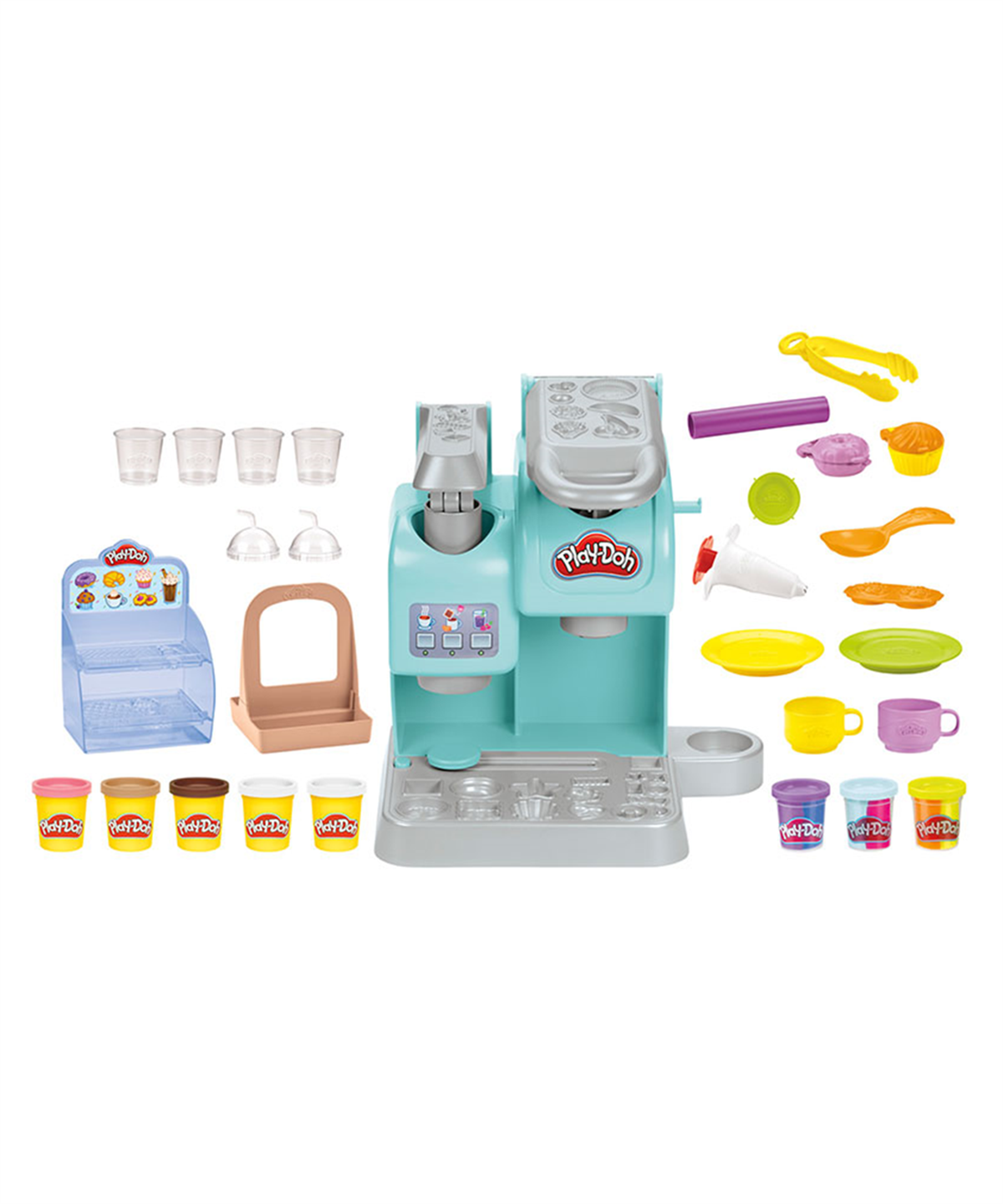 Oyun Hamuru ve Slime, Play-Doh, Play Doh Süper Renkli Kafe Oyun Seti F5836