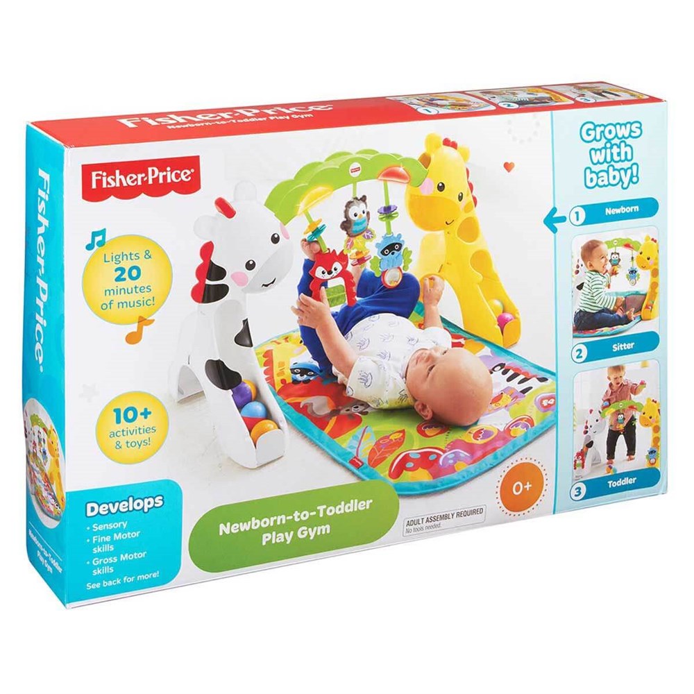 Oyun ve Eğitim Halısı, Fisher Price, Fisher Price Jimnastik Merkezi Oyun Dünyası CCB70