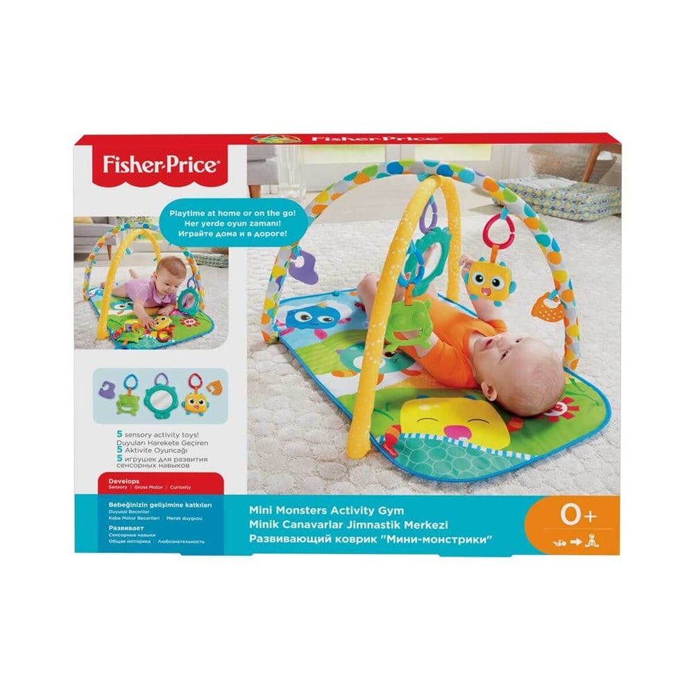 Oyun ve Eğitim Halısı, Thomas ve Arkadaşları, Fisher Price Mini Canavarlar Jimnastik Merkezi FNF23