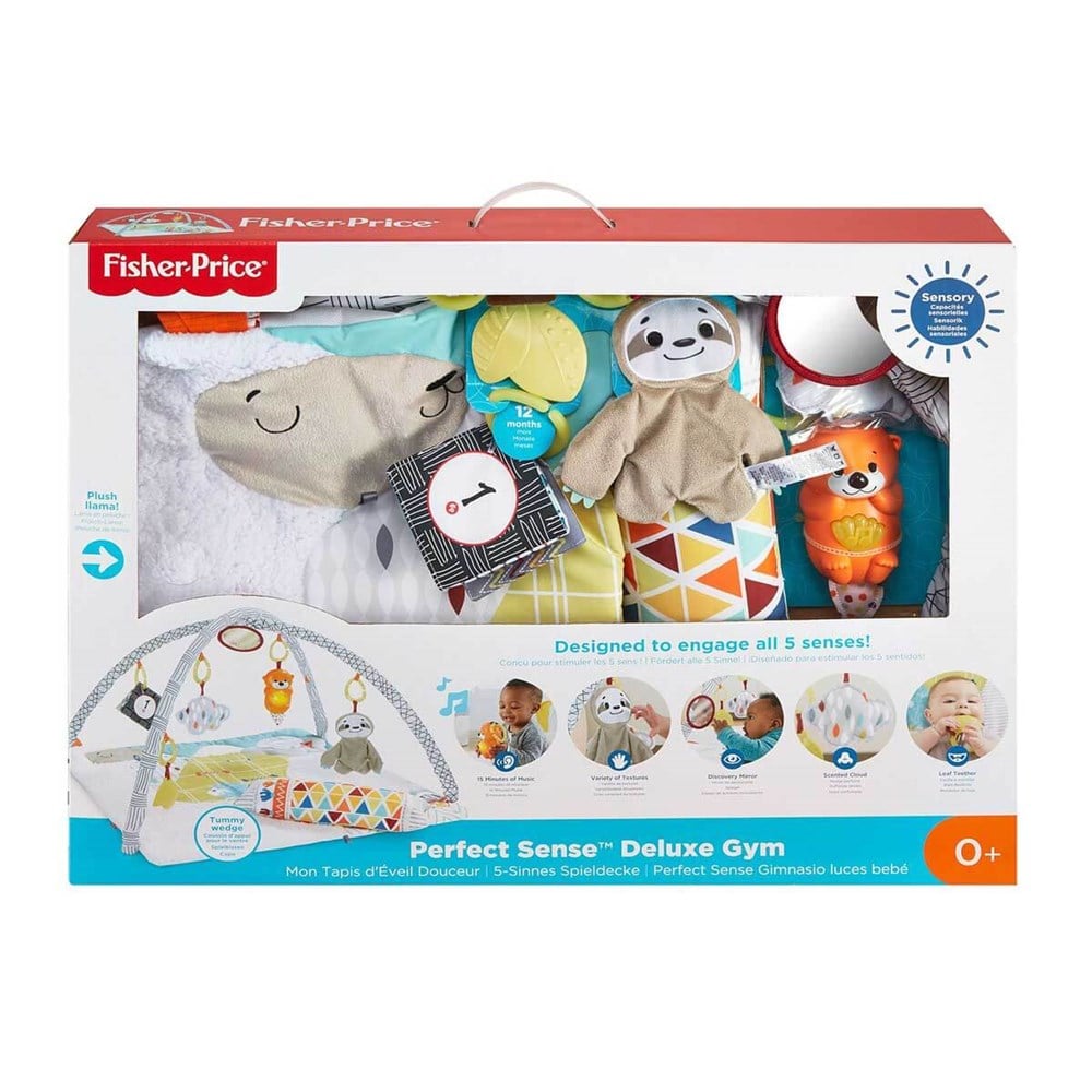 Oyun ve Eğitim Halısı, Fisher Price, Fisher Price Perfect Sense Delüks Jimnastik Merkezi GKD45