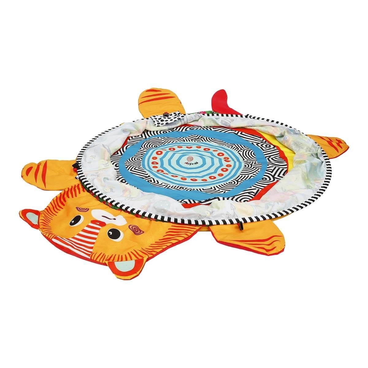 Oyun ve Eğitim Halısı, Sunman, Minibo Sevimli Aslan 3'ü 1 Arada Aktivite ve Oyun Halısı