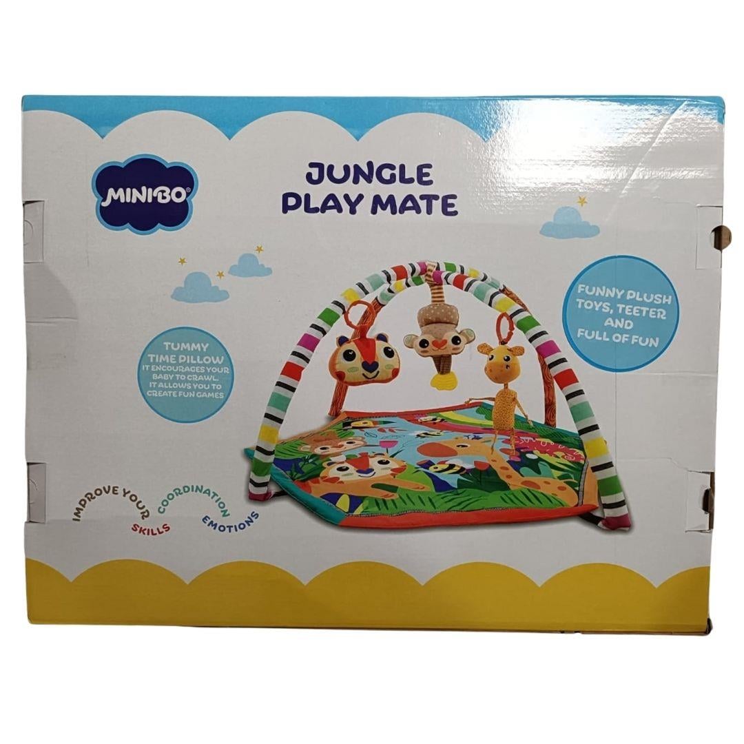 Oyun ve Eğitim Halısı, Sunman, Minibo Sevimli Hayvanlar Altıgen Oyun Halısı