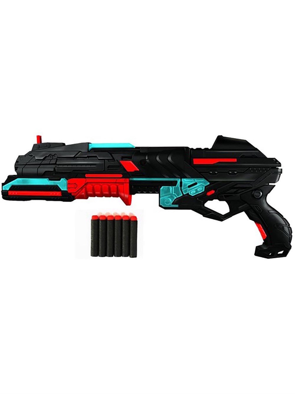 Oyuncak Silahlar, Furkan Toys, Gamestar Işıklı Pompalı Uzay Tabancası FR37647