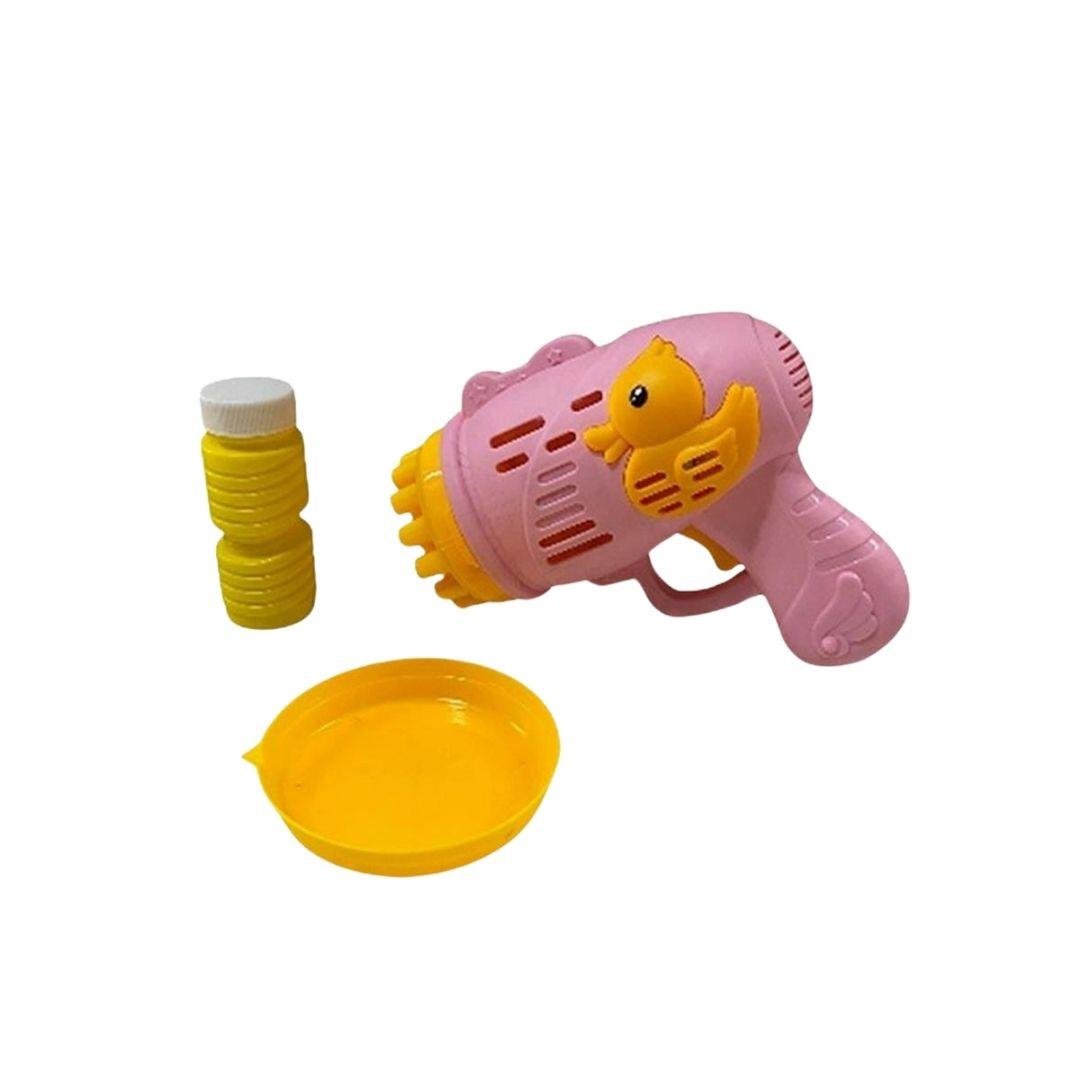 Oyuncak Silahlar, KAYYUM OYUNCAK, Kayyum Ördekli Pilli Köpük Tabanca Pembe