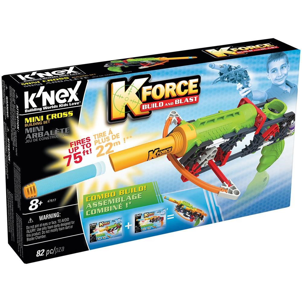 Oyuncak Silahlar, KNEX, Knex K-Force Mini Cross Yapım Seti 82 Parça 47517