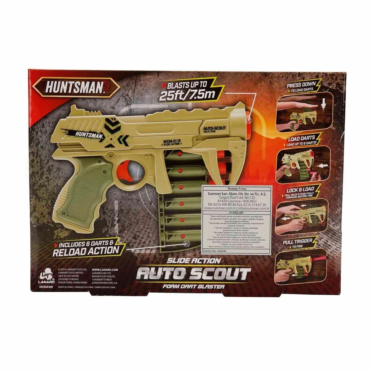 Oyuncak Silahlar, Sunman, Lanard Toys Huntsman Auto Scout Silah