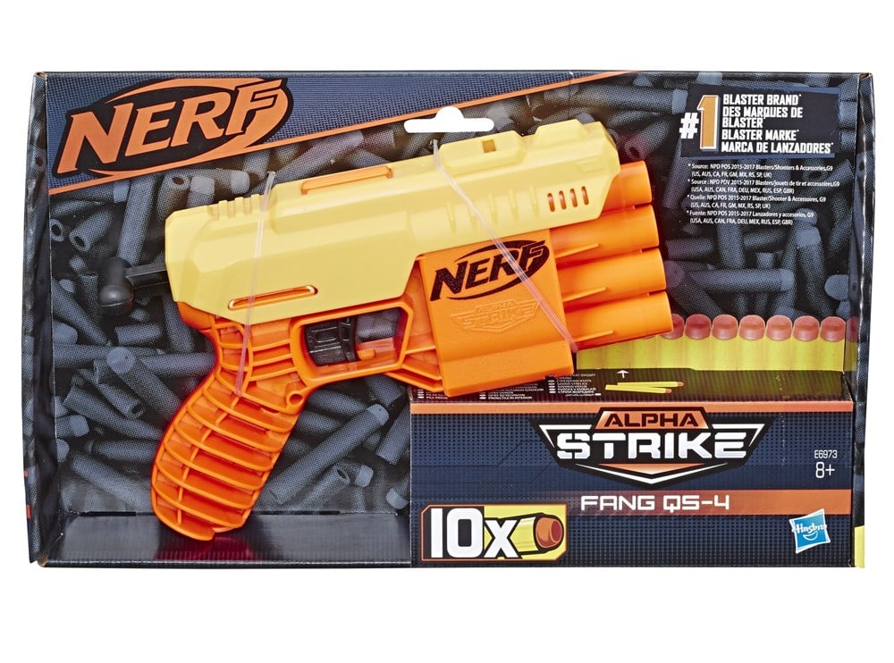 Oyuncak Silahlar, Nerf, Nerf Alpha Strike Fang QS 4 Blaster