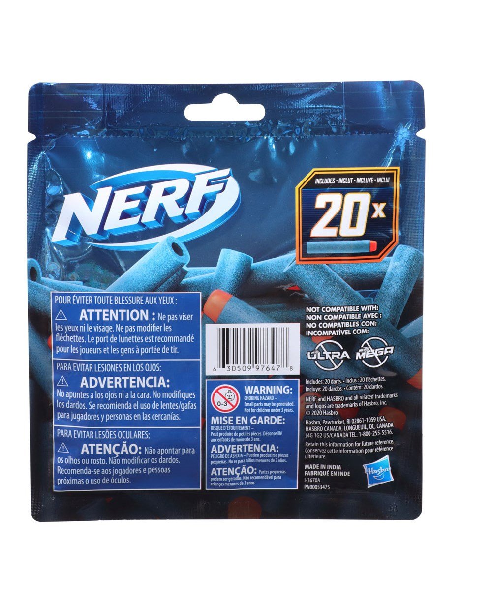 Oyuncak Silahlar, Nerf, Nerf Elite 2.0 Dart 20'Li Yedek Paket F0040