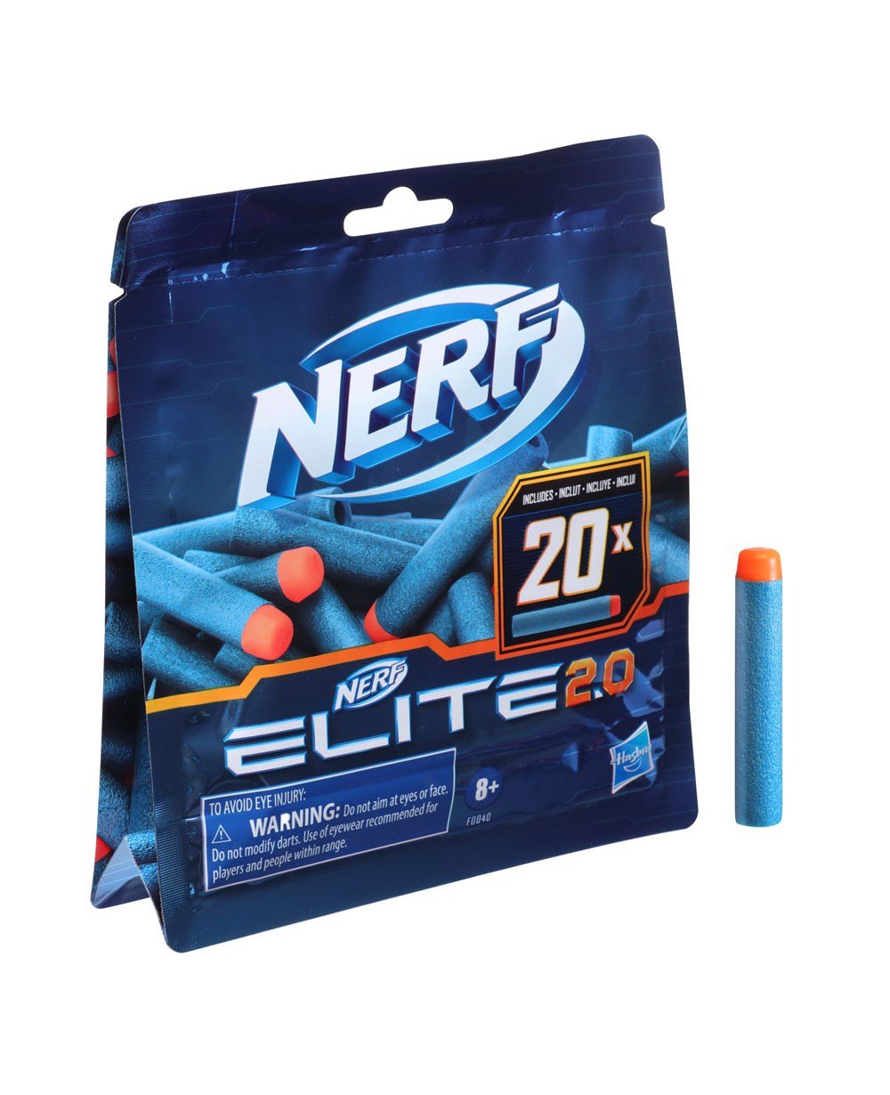 Oyuncak Silahlar, Nerf, Nerf Elite 2.0 Dart 20'Li Yedek Paket F0040