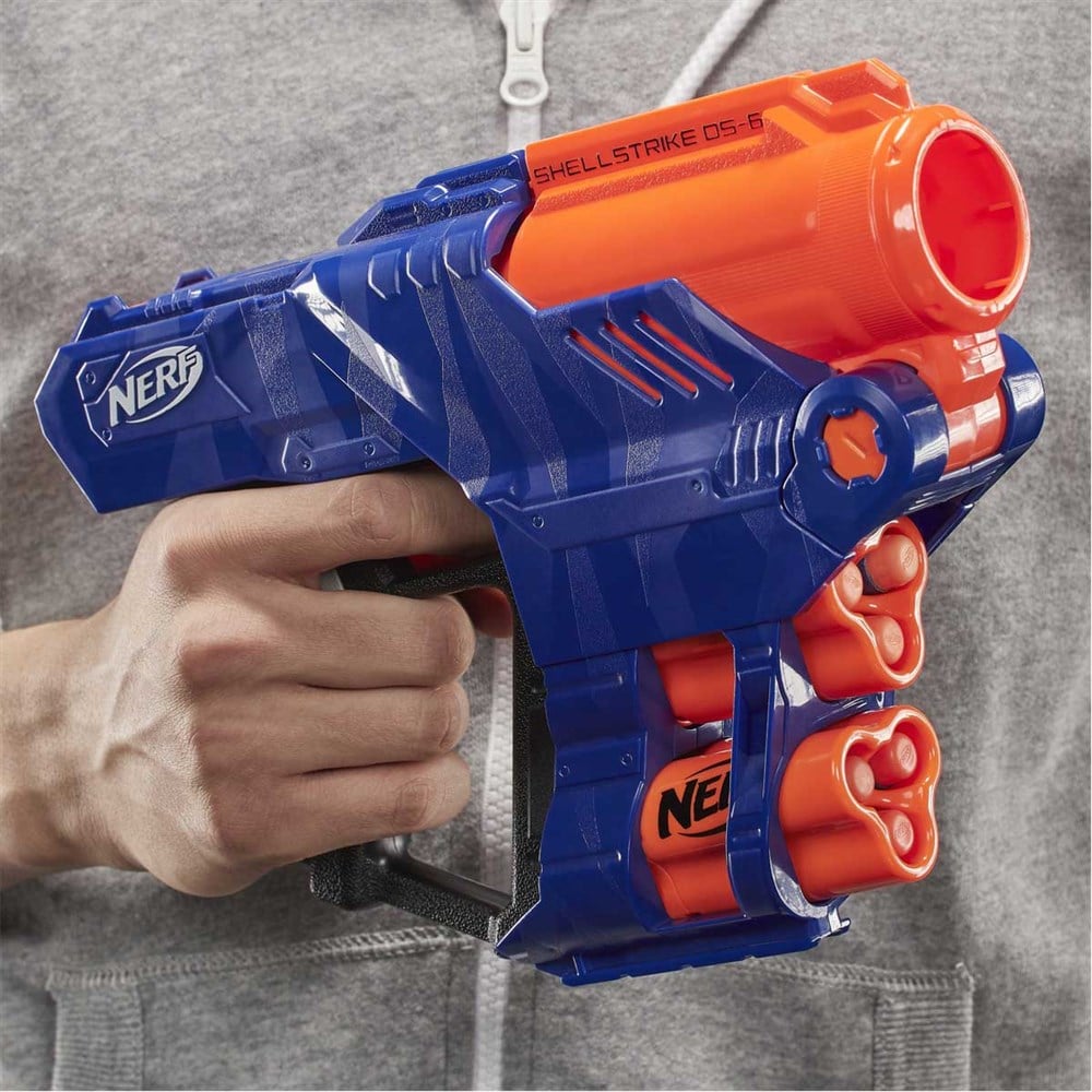 Oyuncak Silahlar, Nerf, Nerf Elite Shellstrike DS-6 E6170