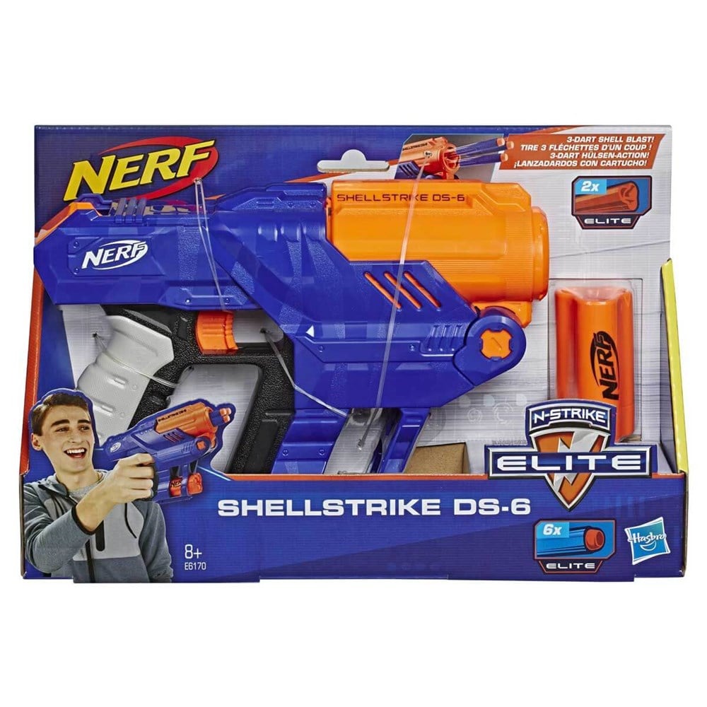 Oyuncak Silahlar, Nerf, Nerf Elite Shellstrike DS-6 E6170