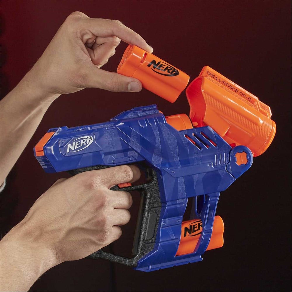 Oyuncak Silahlar, Nerf, Nerf Elite Shellstrike DS-6 E6170