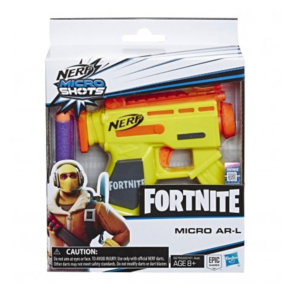 Oyuncak Silahlar, Nerf, Nerf Fortnite Micro Shots Dart Firing AR L E6741 E6750