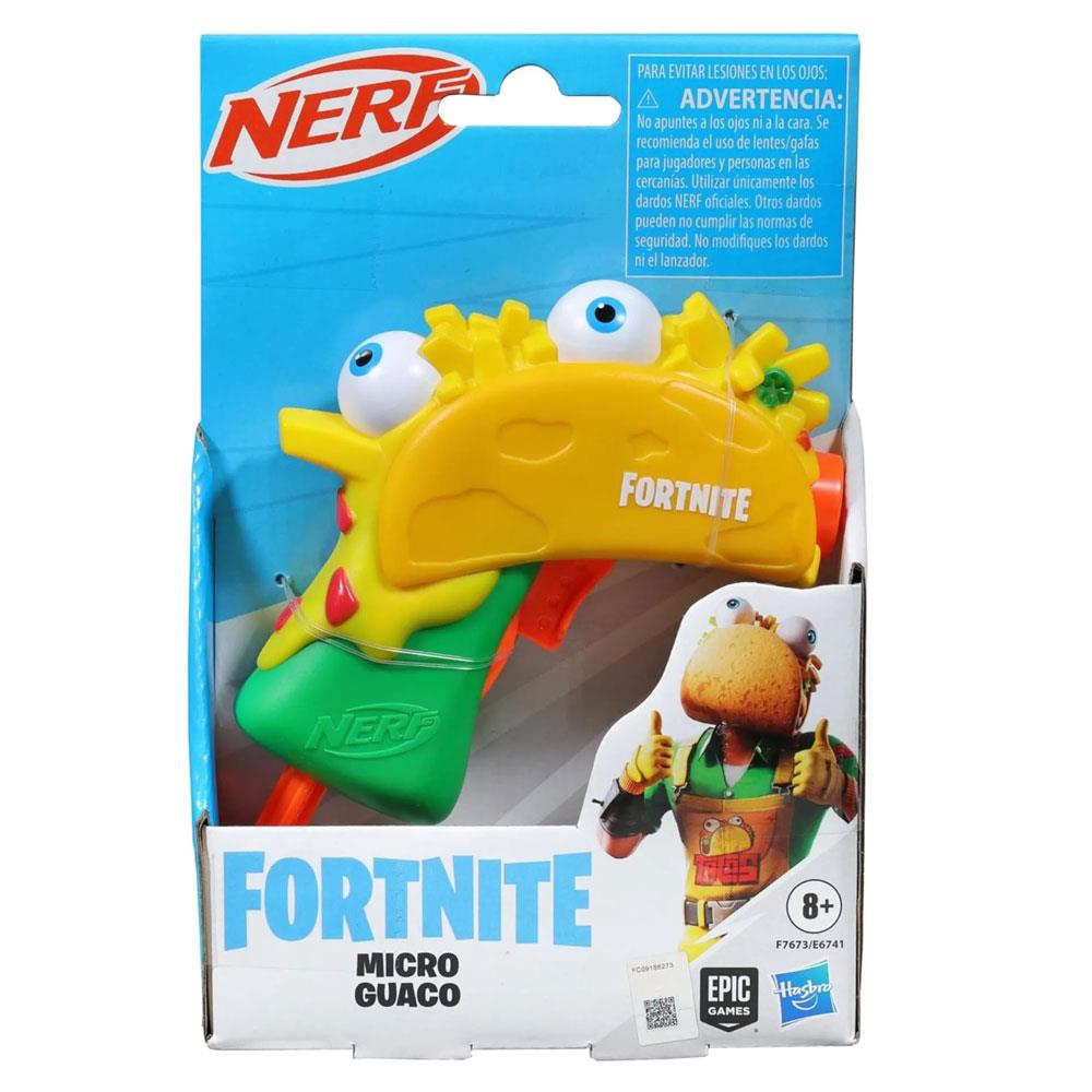 Oyuncak Silahlar, Nerf, Nerf Lanzador Fortnite E6741 F7672 Micro Guaco