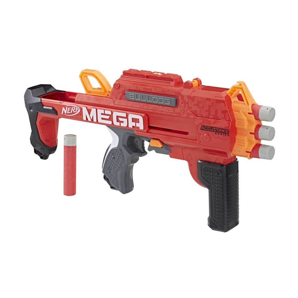 Oyuncak Silahlar, Nerf, Nerf N-Strike Mega Accustrike Bulldog 6 Dart'lı E3057
