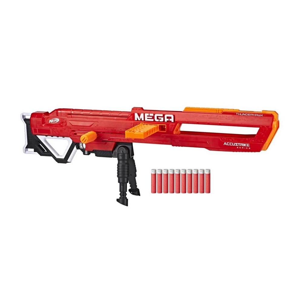 Oyuncak Silahlar, Nerf, Nerf N-Strike Mega Accustrike Thunderhawk E0440