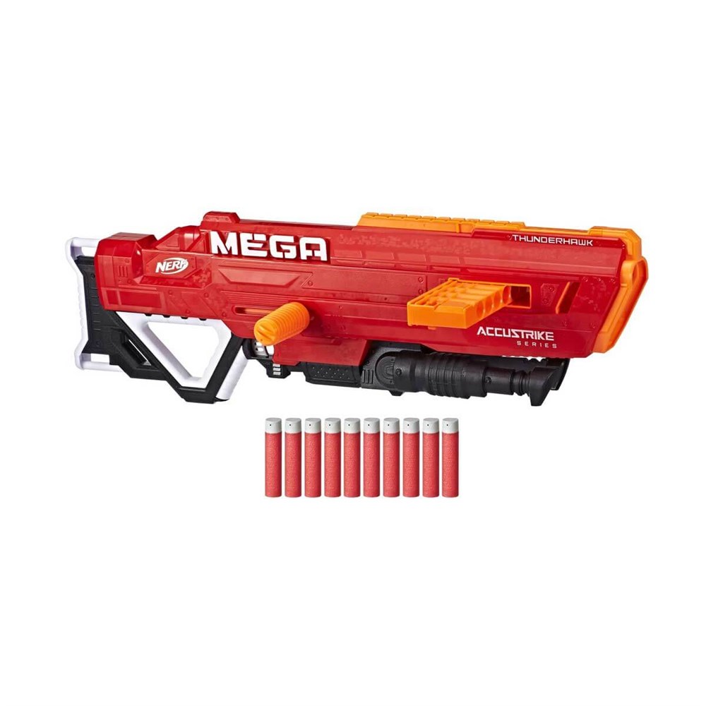 Oyuncak Silahlar, Nerf, Nerf N-Strike Mega Accustrike Thunderhawk E0440