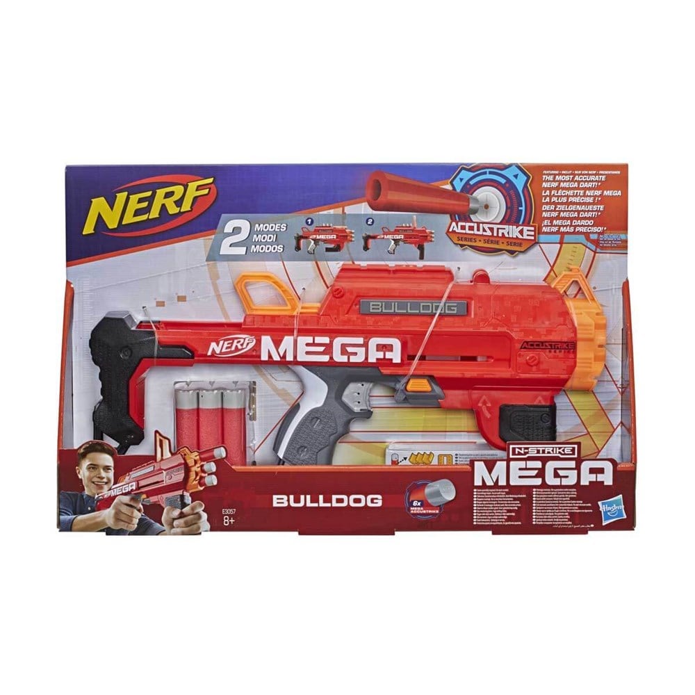 Oyuncak Silahlar, Nerf, Nerf N-Strike Mega Accustrike Bulldog 6 Dart'lı E3057