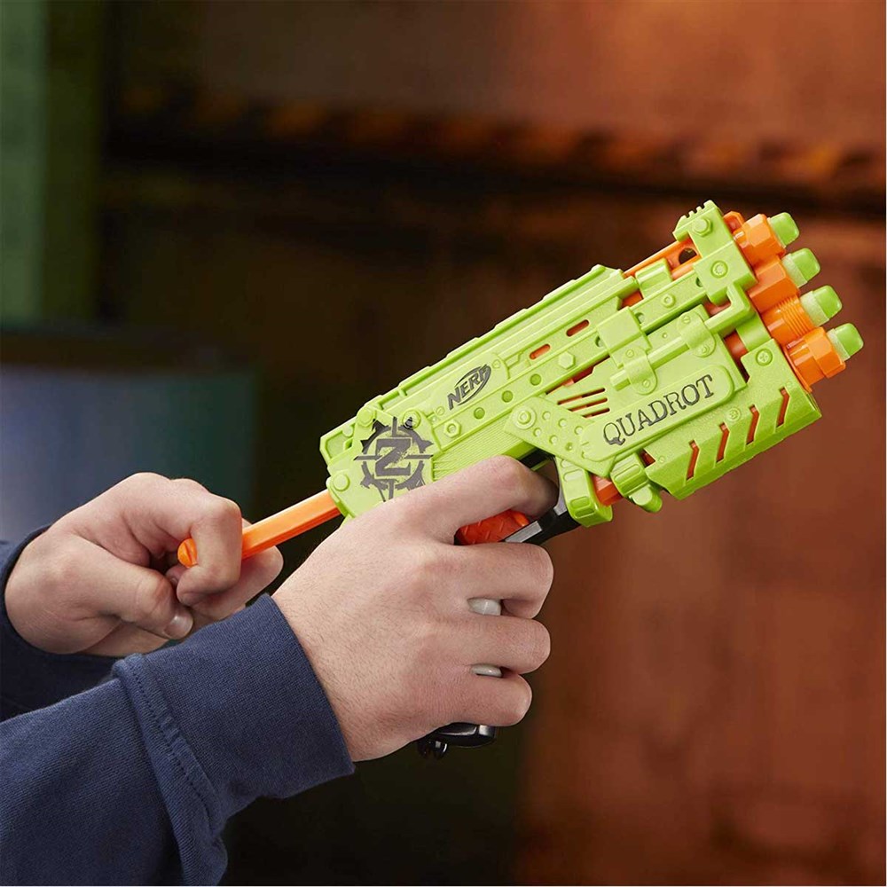 Oyuncak Silahlar, Nerf, Nerf Zombie Strike Quadrot E2673