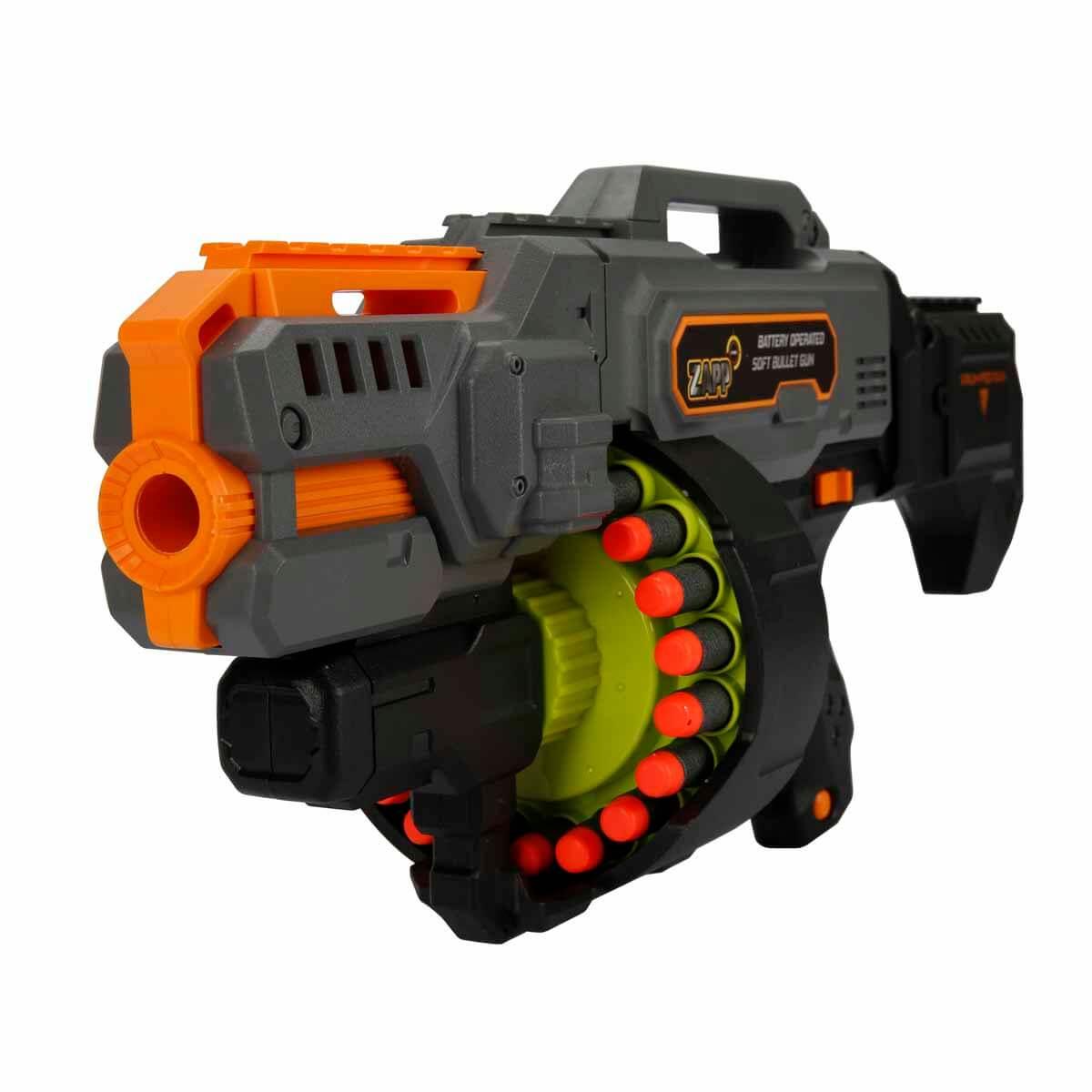 Oyuncak Silahlar, Sunman, Zapp Toys 40 Mermili Sünger Dart Atan Silah 57 cm