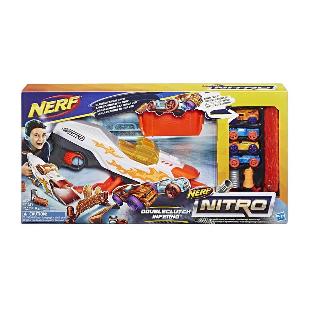Nerf Nitro Doubleclutch Inferno Çift Hazneli E0858