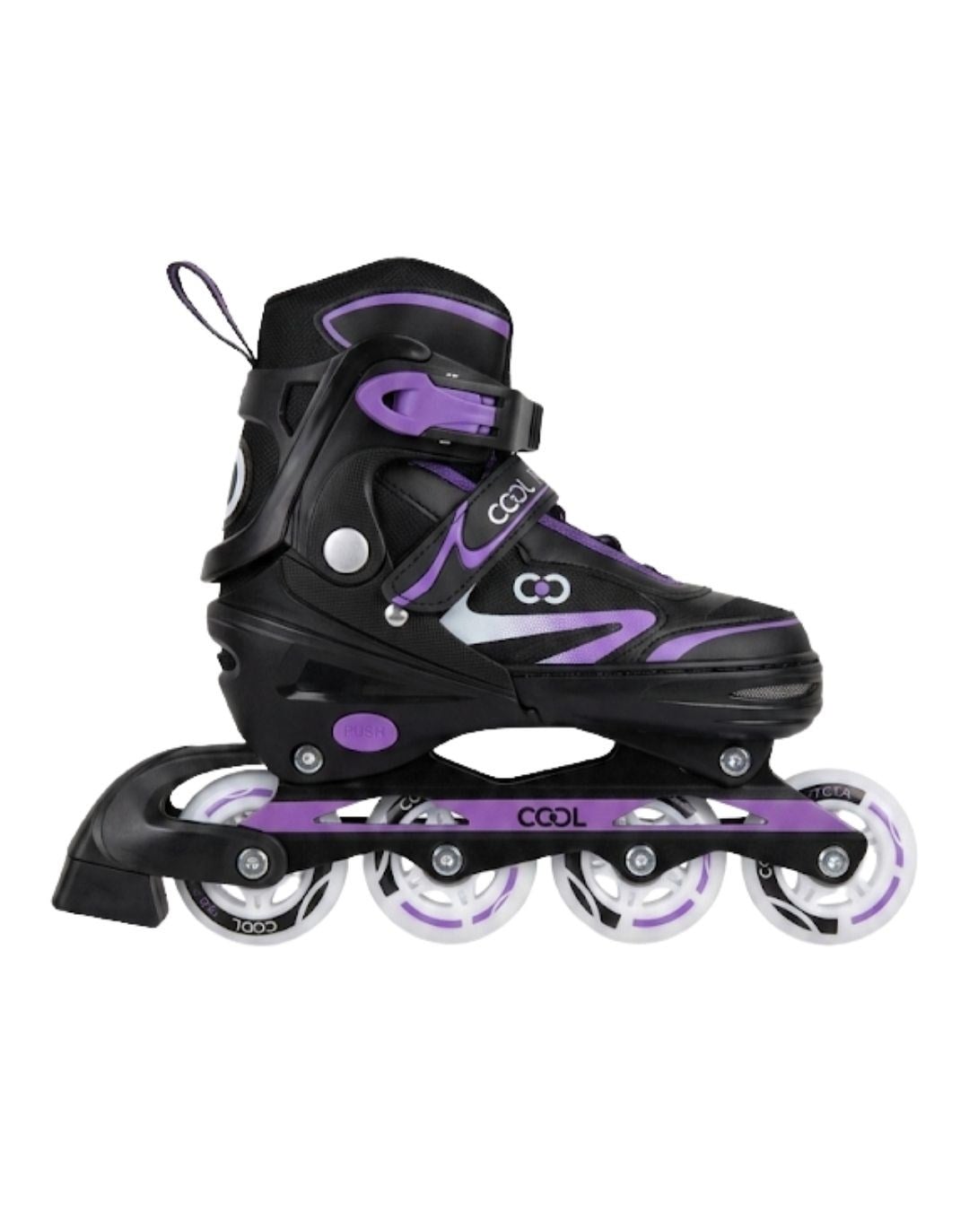 Paten, Furkan Toys, Cool Wheels Glow Style Paten Mor/M 34-37 FR37845