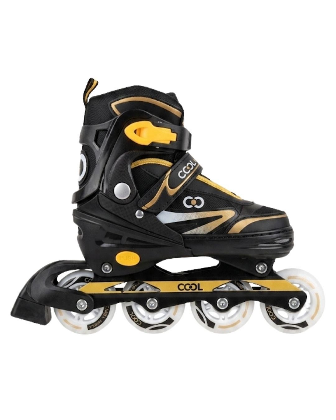 Paten, Furkan Toys, Cool Wheels Glow Style Paten Sarı/M 34-37 FR38286