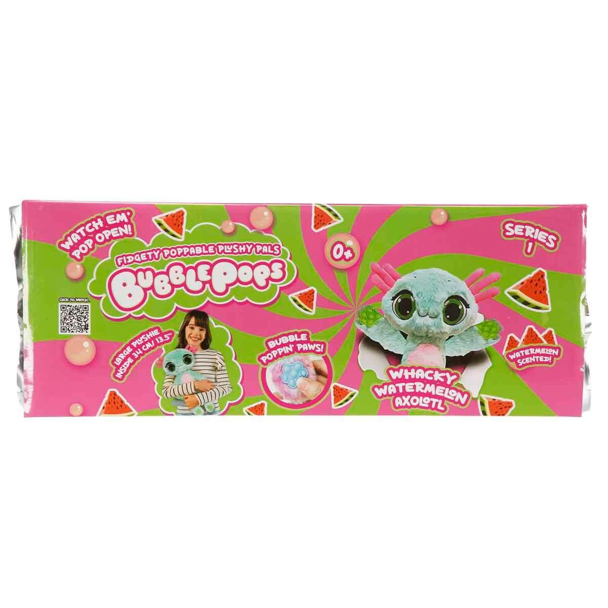 Peluş Hayvanlar, Sunman, Bubble Pops Kokulu Peluş S1 S00012004 Karpuz Kokulu Axolotl