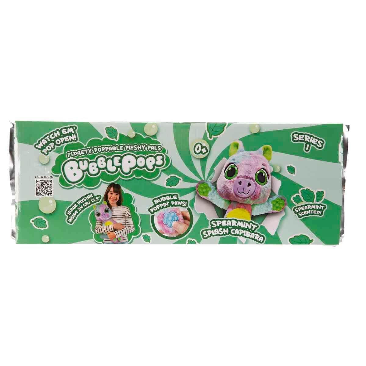 Peluş Hayvanlar, Sunman, Bubble Pops Kokulu Peluş S1 S00012004 Nane Kokulu Kapibara