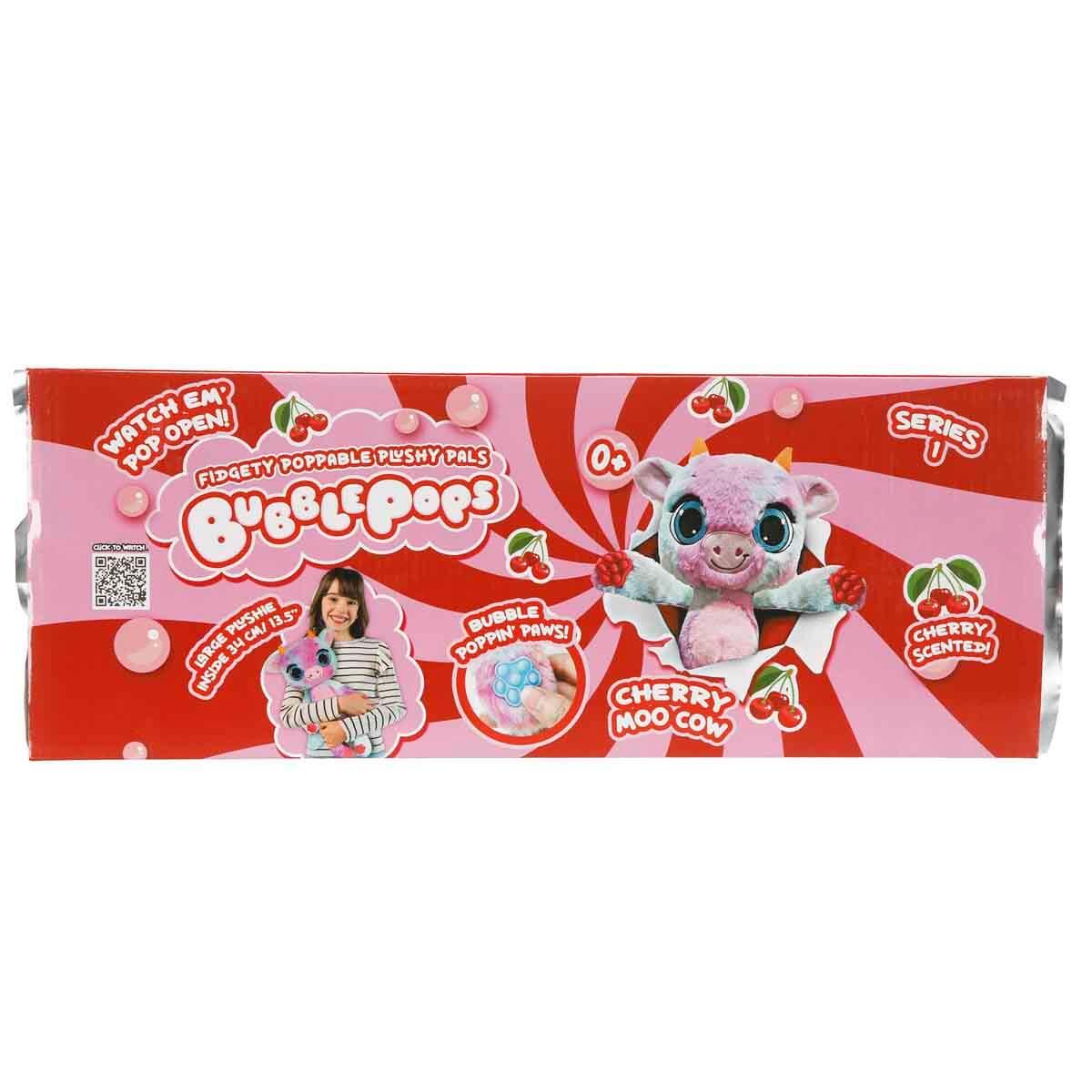 Peluş Hayvanlar, Sunman, Bubble Pops Kokulu Peluş S1 S00012004 Kiraz Kokulu İnek