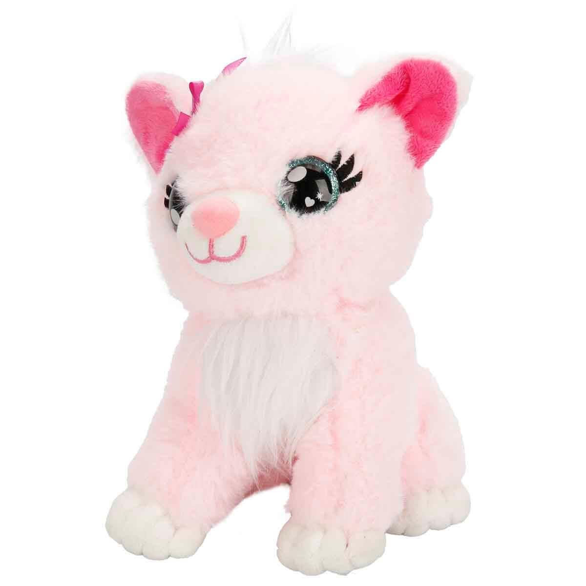 Peluş Hayvanlar, Sunman, Cutekins Taşıma Çantalı Peluş Kedi