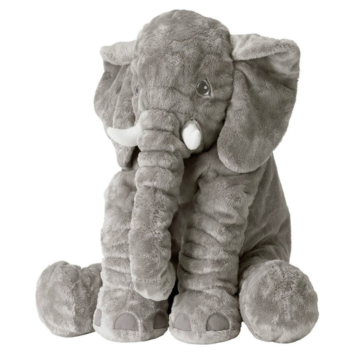Peluş Hayvanlar, Furkan Toys, Furry Uyku Arkadaşım 30 cm Fil FR59366 Gri
