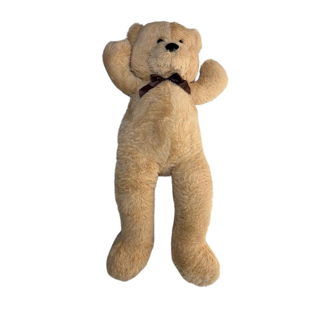 Peluş Hayvanlar, Halley, Halley 125cm Kurdelalı Büyük Ayı