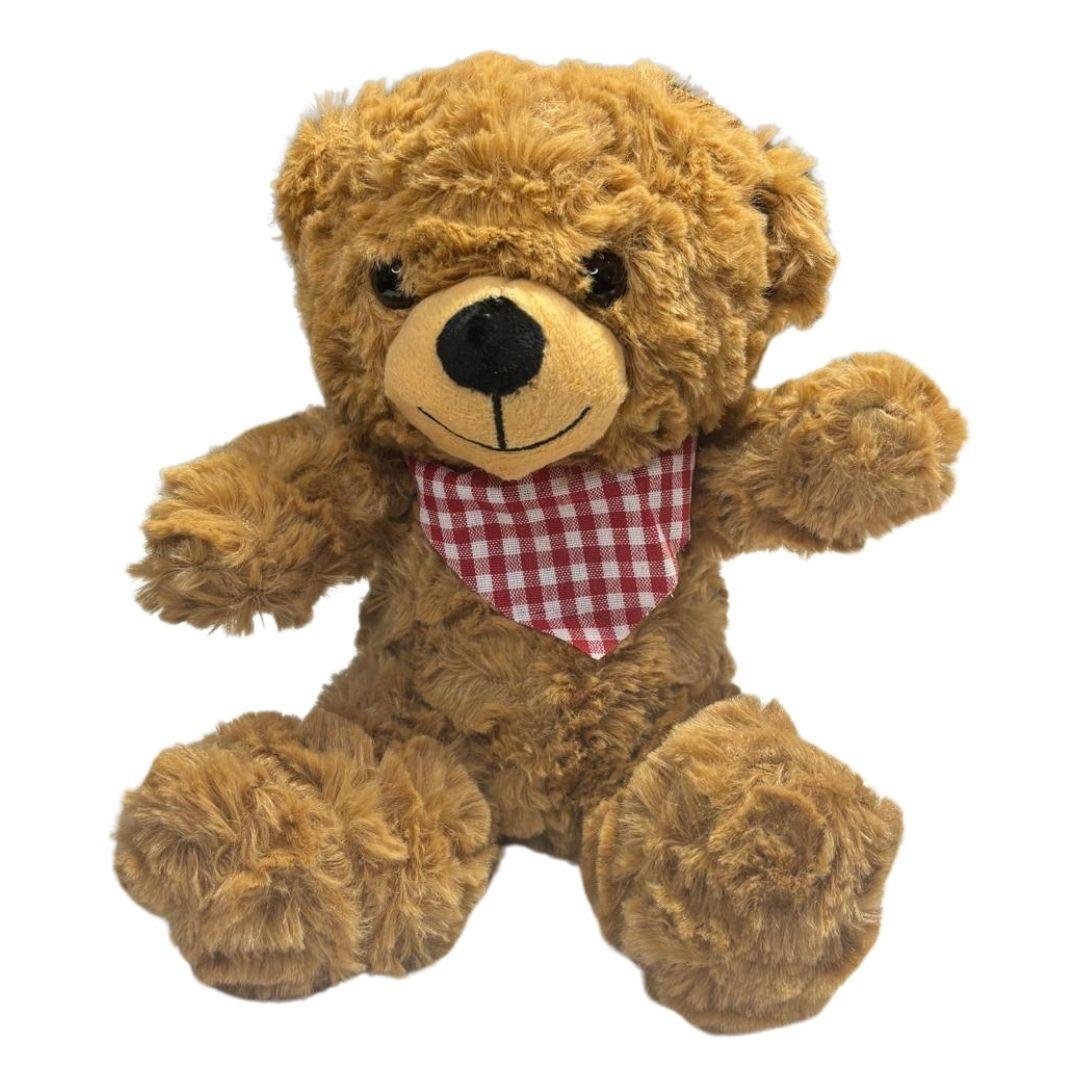 Peluş Hayvanlar, Halley, Halley Peluş Ayı Fularlı 22 cm