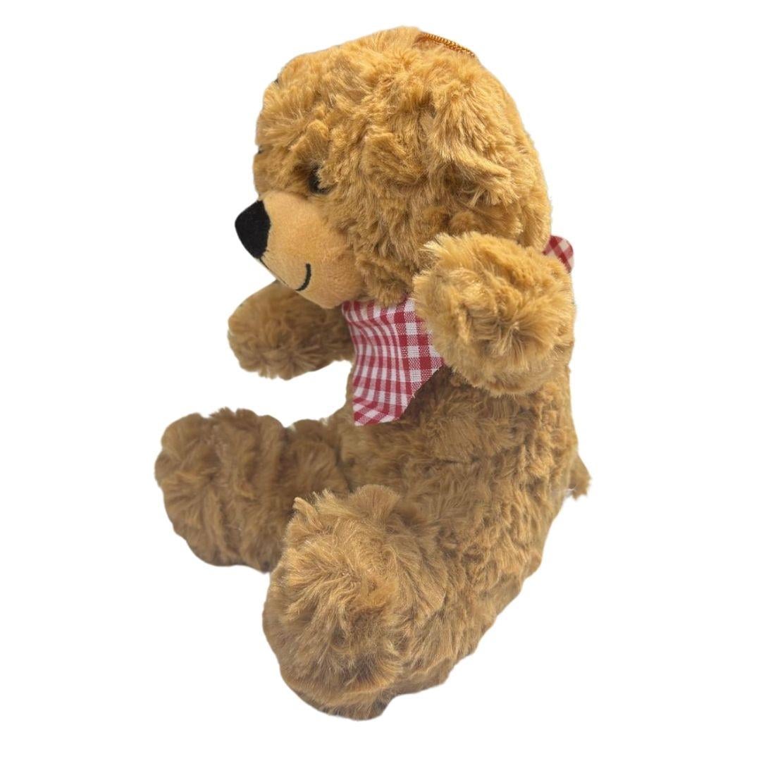 Peluş Hayvanlar, Halley, Halley Peluş Ayı Fularlı 22 cm