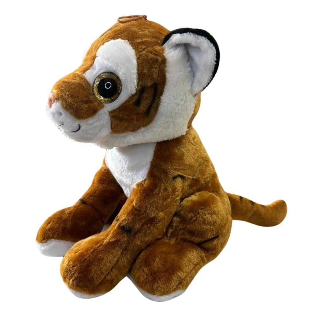 Peluş Hayvanlar, Halley, Halley Peluş İri Gözlü Yaban Hayvanları 25828 Kaplan