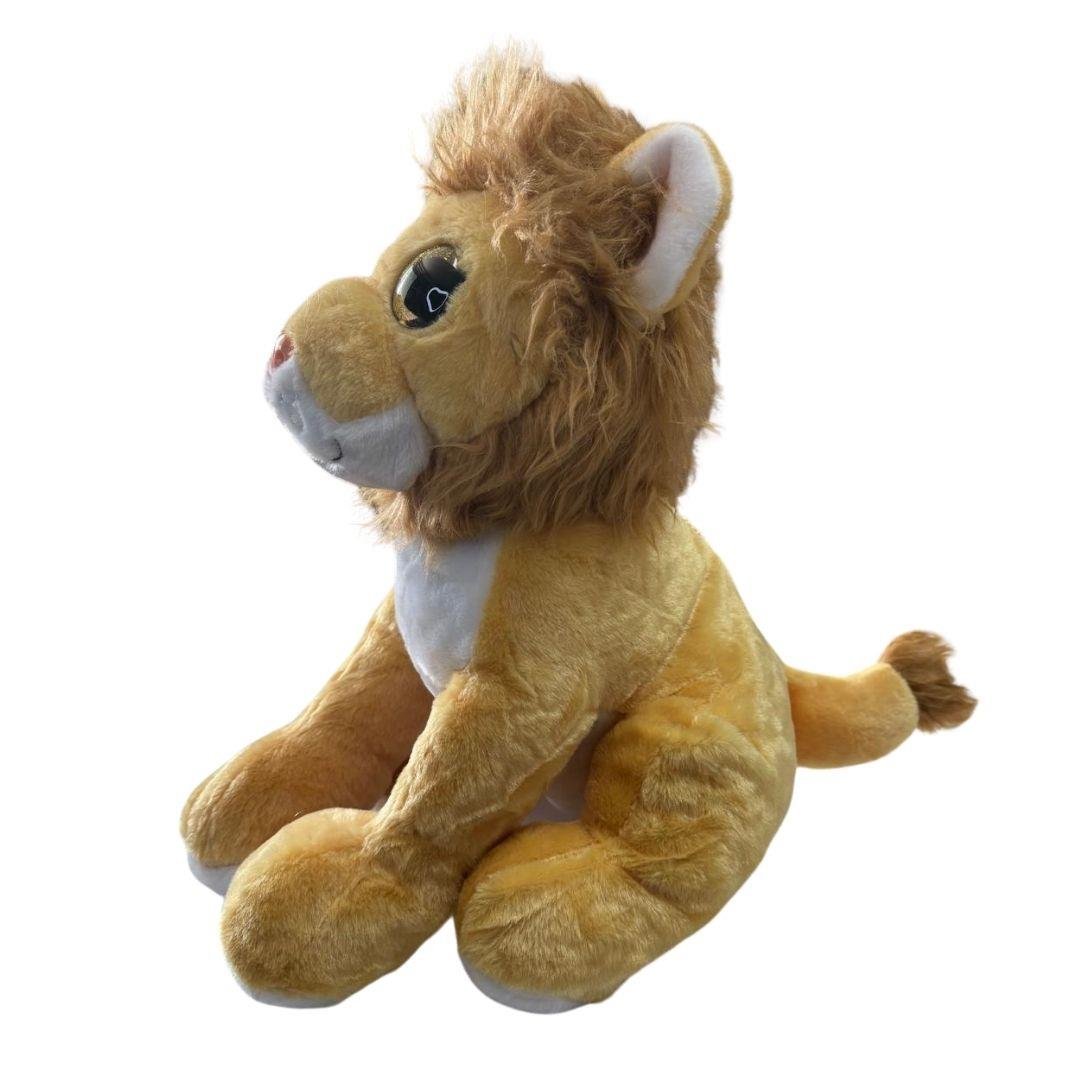 Peluş Hayvanlar, Halley, Halley Peluş İri Gözlü Yaban Hayvanları 25828 Aslan