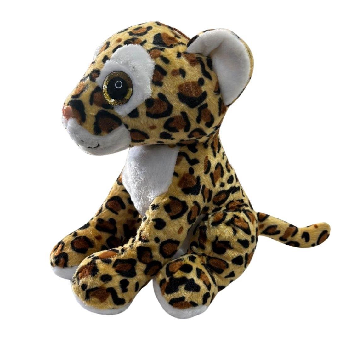 Peluş Hayvanlar, Halley, Halley Peluş İri Gözlü Yaban Hayvanları 25828 Leopar
