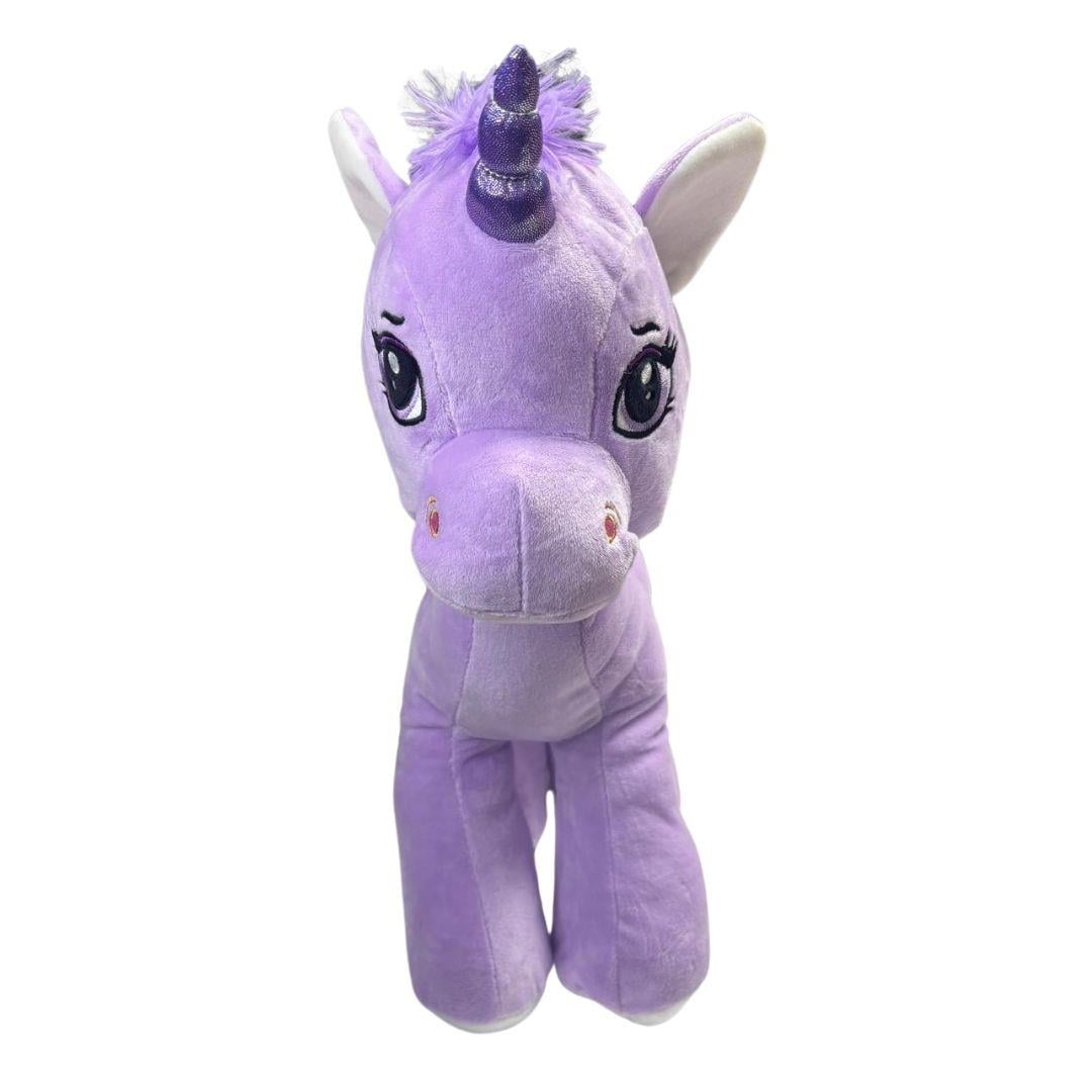 Peluş Hayvanlar, Halley, Halley Peluş Unicorn 40 cm 24333 Mor