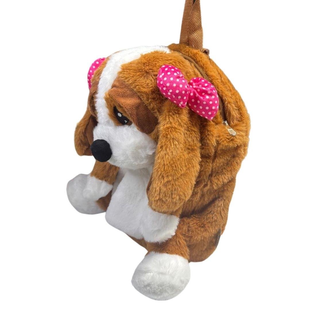 Peluş Hayvanlar, Halley, Halley Peluş Üzgün Köpek Sıt Çantası 26 cm 23282 Kahverengi